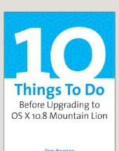 book 10 things to do before upgrading to OS X 10.8 Mountain Lion