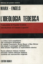 book L'ideologia tedesca