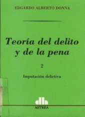 book Teoría del delito y de la pena Tomo II