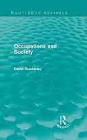 book Occupations and society