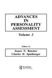 book Advances in Personality Assessment : Volume 2