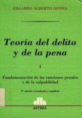 book Teoría del delito y de la pena Tomo I