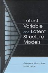 book Latent Variable and Latent Structure Models