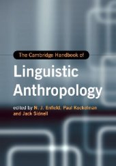 book The Cambridge Handbook of Linguistic Anthropology