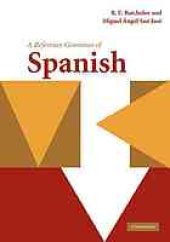 book A reference grammar of Spanish