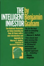 book The Intelligent Investor: A Book of Practical Counsel