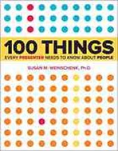 book 100 things every presenter needs to know about people