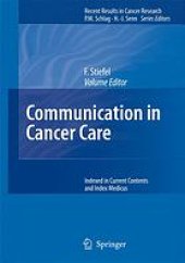 book Communication in Cancer Care