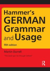 book Hammer's German grammar and usage