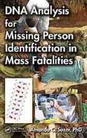 book DNA analysis for missing person identification in mass fatalities