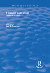 book Fisheries economics : collected essays. Volume I