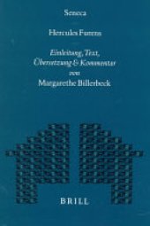 book Seneca: Hercules Furens. Einleitung, Text, Übersetzung und Kommentar