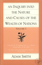 book An Inquiry into the Nature and Causes of the Wealth of Nations