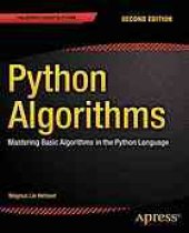 book Python Algorithms: Mastering Basic Algorithms in the Python Language