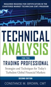 book Technical Analysis for the Trading Professional, Second Edition