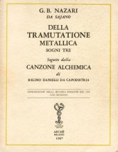 book Della tramutazione metallica, Sogni tre. Riproduzione della 2. ediz. del  1599