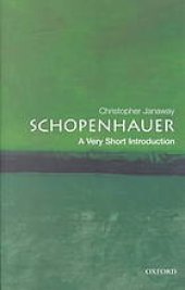 book Schopenhauer : a very short introduction