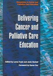 book Delivering education in cancer and palliative care