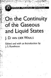 book On the continuity of the gaseous and liquid states