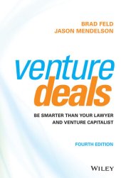 book Venture Deals: Be Smarter Than Your Lawyer and Venture Capitalist