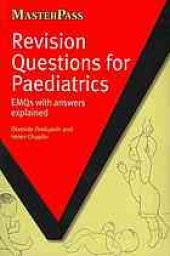 book Revision questions for paediatrics : EMQS with answers explained