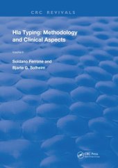 book HLA Typing : Methodology and Clinical Aspects