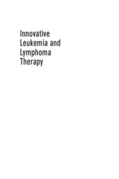 book Innovative leukemia and lymphoma therapy