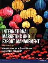 book International marketing and export management