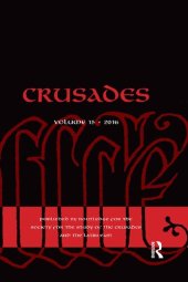 book Crusades. Volume 15, 2016