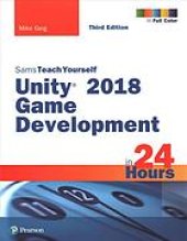 book Sams teach yourself Unity 2018 game development in 24 hours