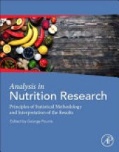 book Analysis in Nutrition Research: Principles of Statistical Methodology and Interpretation of the Results