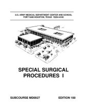 book Special Surgical Procedures I MD0927