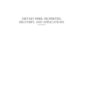 book Dietary Fiber: Properties, Recovery and Applications