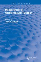 book Measurement of cardiovascular function