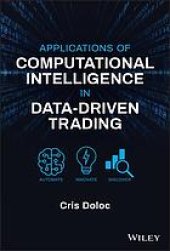 book Applications of computational intelligence in data-driven trading