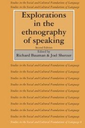 book Explorations in the Ethnography of Speaking