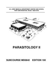 book Parasitology II MD0842