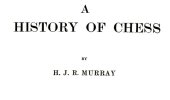 book A history of chess