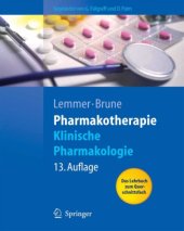 book Pharmakotherapie, klinische Pharmakologie