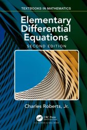 book Elementary differential equations