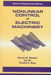 book Nonlinear Control of Electric Machinery