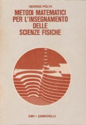 book Metodi matematici per l'insegnamento delle scienze fisiche