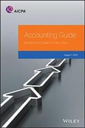 book Accounting guide : brokers and dealers in securities