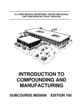 book Introduction to Compounding and Manufacturing MD0809