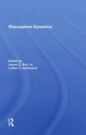 book Rhizosphere dynamics