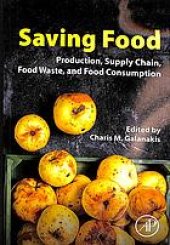 book Saving Food : Production, Supply Chain, Food Waste, and Food Consumption