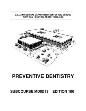 book Preventive Dentistry MD0513