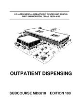 book Outpatient Dispensing MD0810