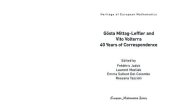 book Gösta Mittag-Leffler and Vito Volterra : 40 Years of Correspondence