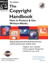 book The Copyright Handbook How to Protect & Use Written Works